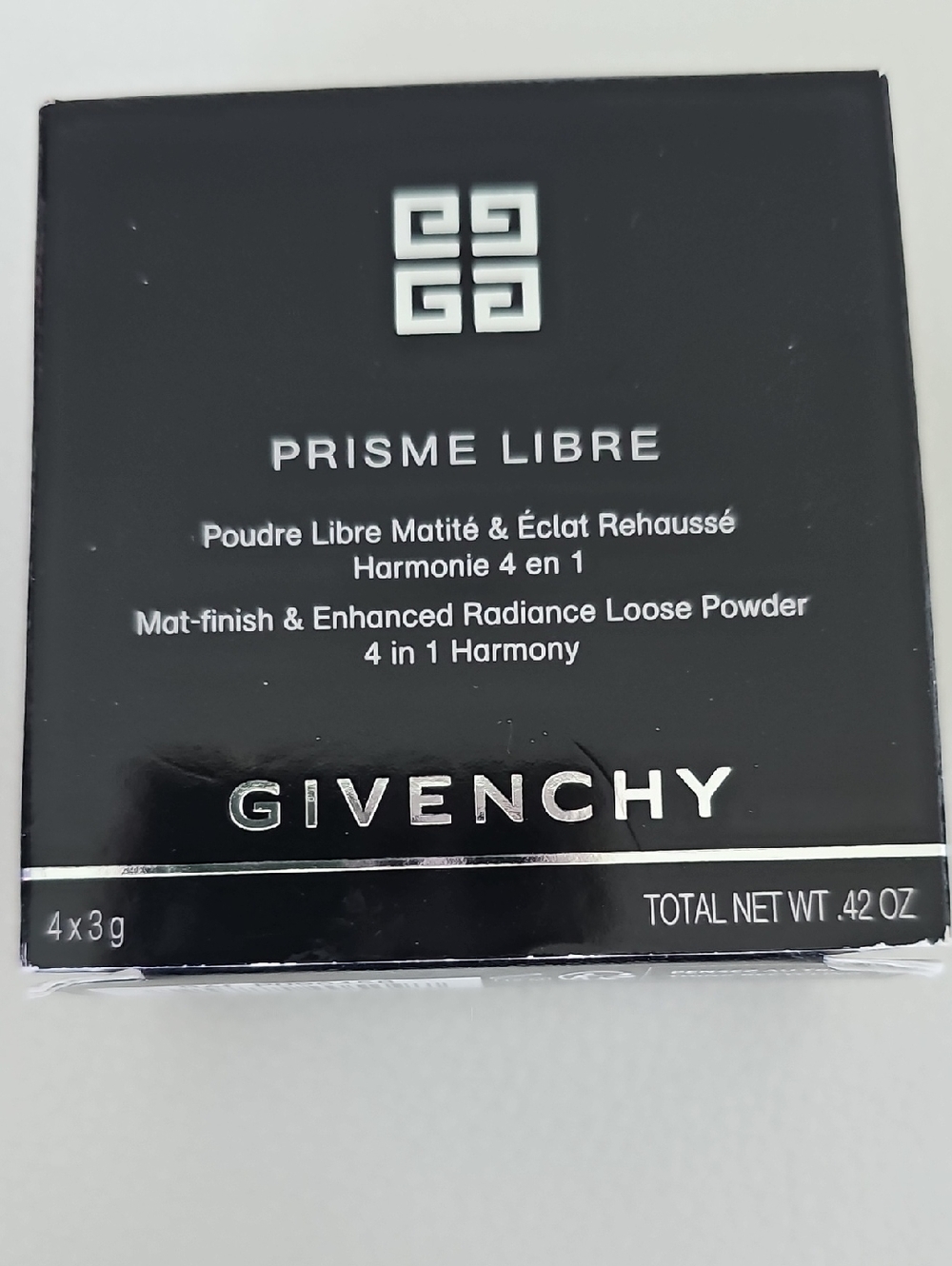 NIB Givenchy Prisme Libre Loose Powder- Color 4 Mousseline Acidulee. Large Size.